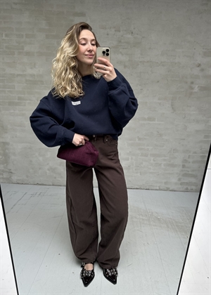 Plizzy sweat Navy American Vintage 